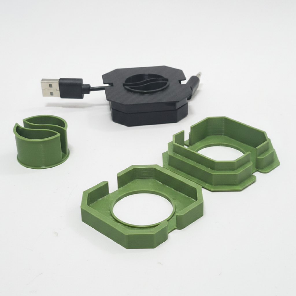 ZERO open source cable winder, assembled