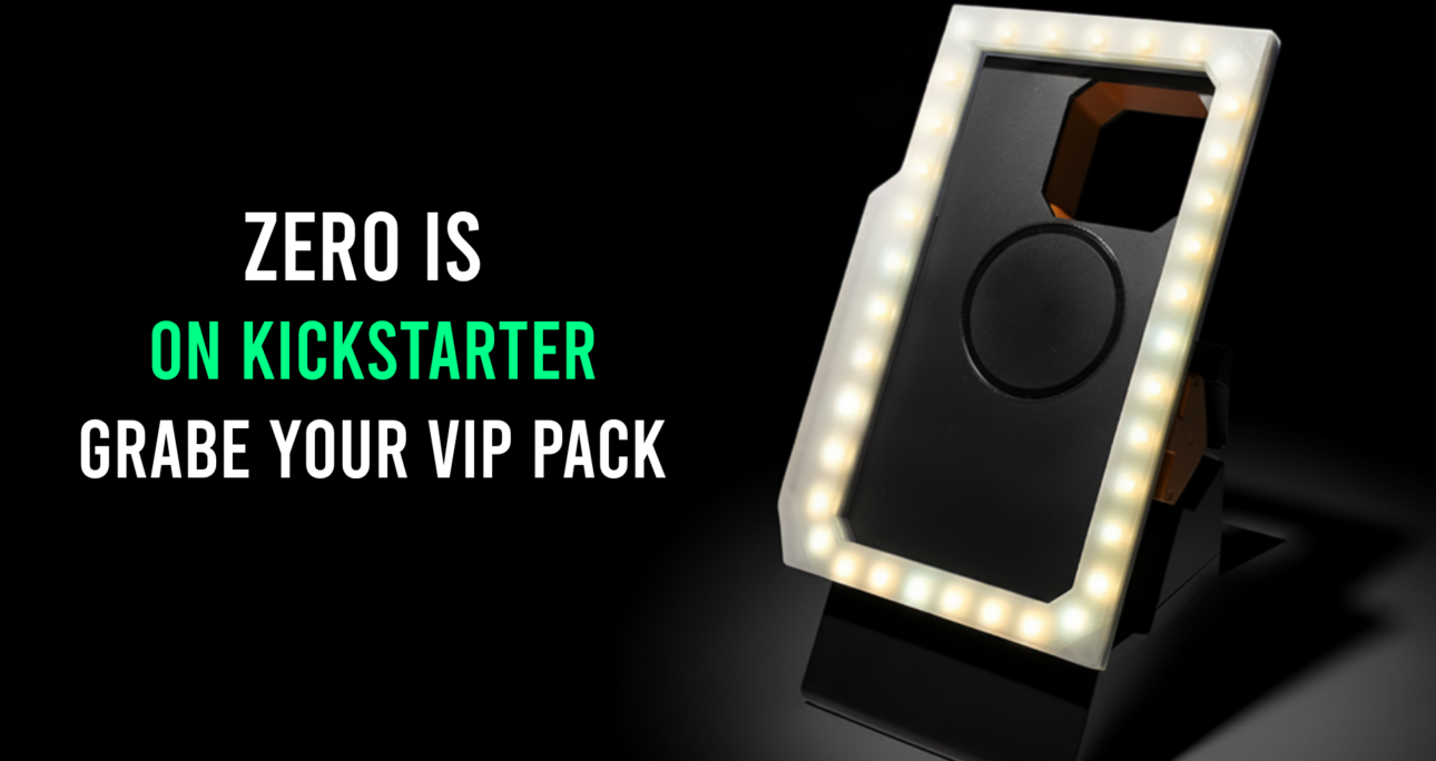 ZERO is live on Kickstarter